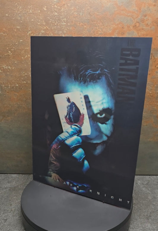 Batman & Joker Dark Knight - 3D Lentikularbild mit 3 Motiven