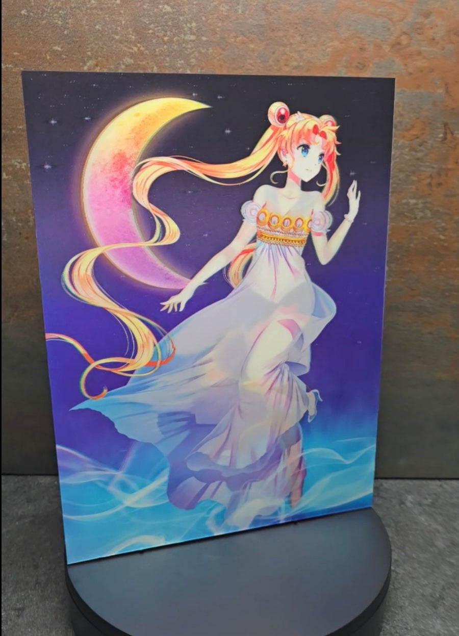 Sailor Moon - 3D Lentikularbild mit 2 Motiven