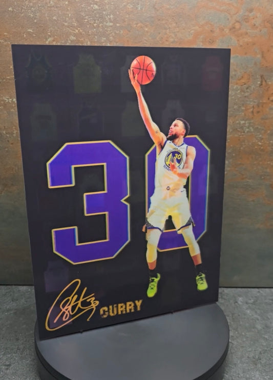 Stephen Curry - 3D Lentikularbild mit 2 Motiven