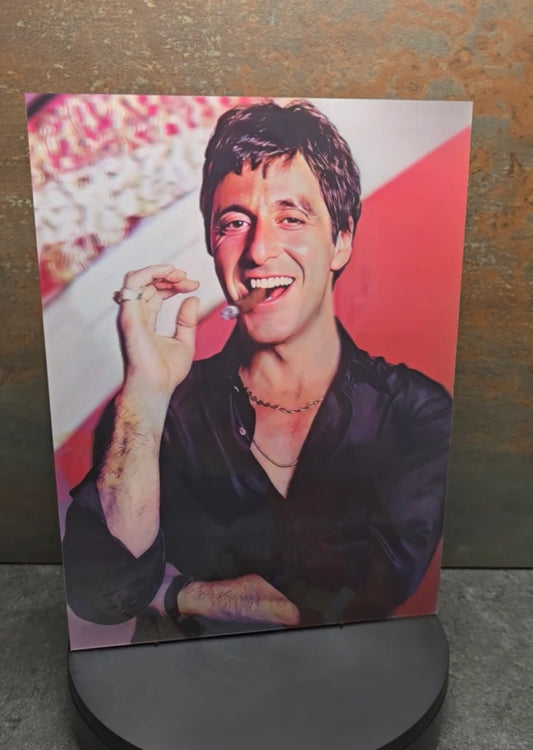 Scarface Tony Montana V2 - 3D Lentikularbild mit 3 Motiven