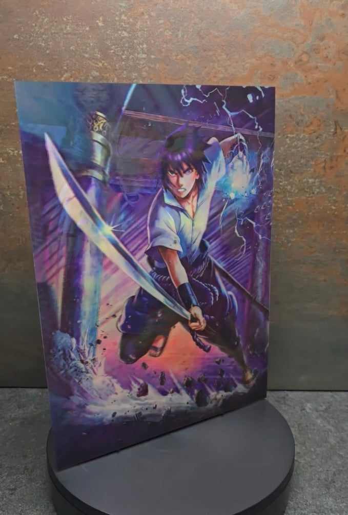 Naruto Team 7 Legends - 3D Lentikularbild mit 3 Motiven