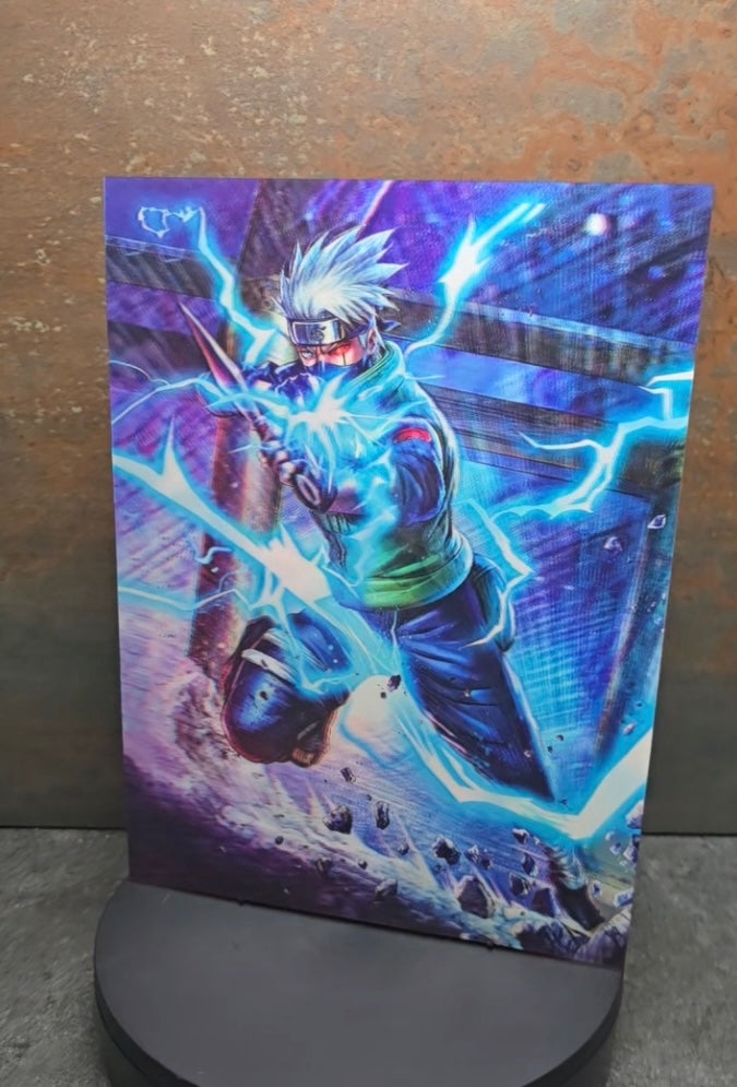 Naruto Team 7 Legends - 3D Lentikularbild mit 3 Motiven