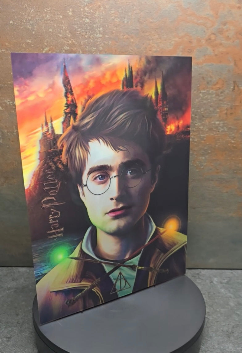 Harry Potter vs Voldemort - 3D Lentikularbild mit 2 Motiven