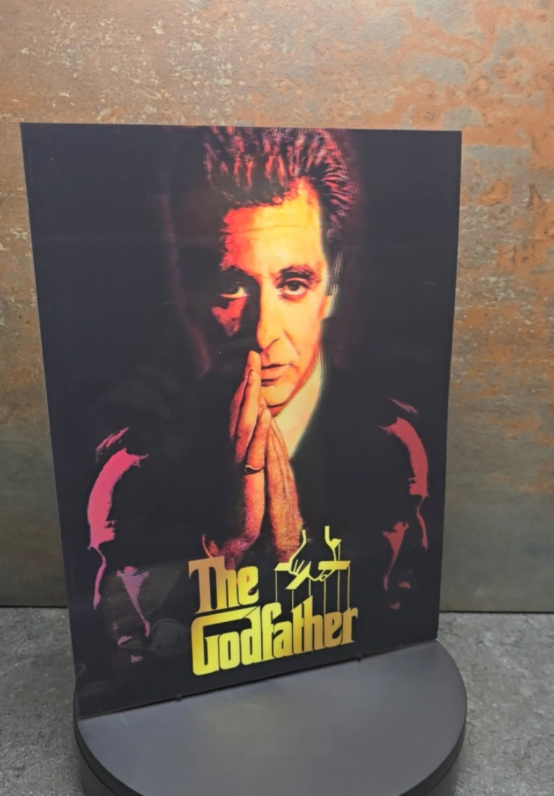 The Godfather 3 Iconic Scenes - 3D Lentikularbild mit 3 Motiven