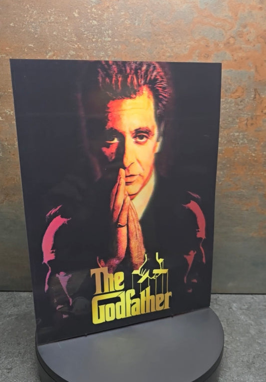 The Godfather 3 Iconic Scenes - 3D Lentikularbild mit 3 Motiven