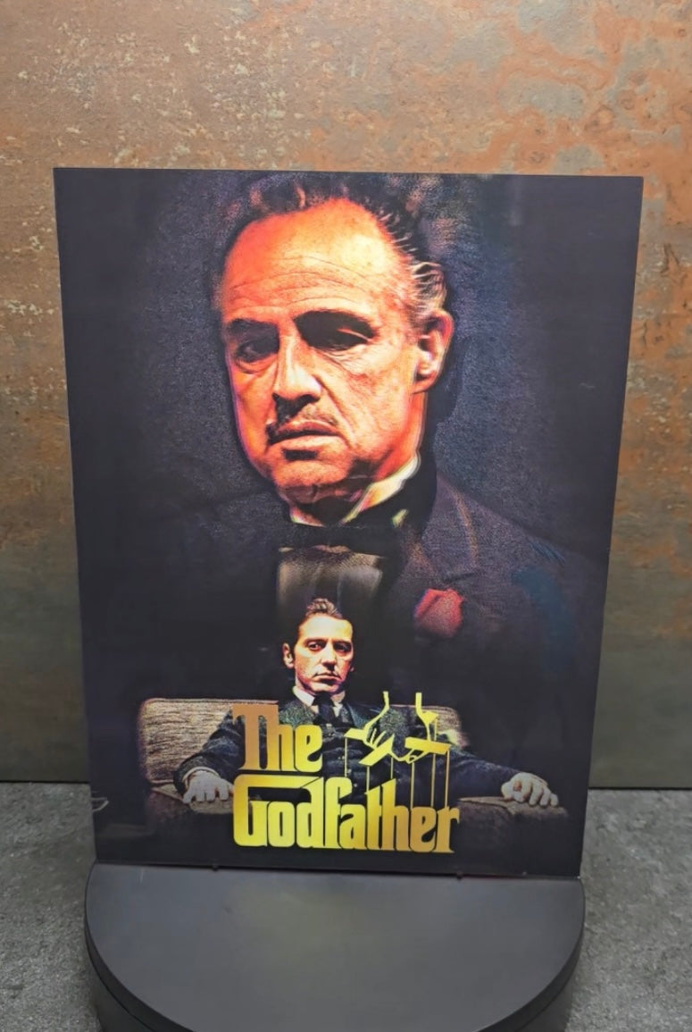 The Godfather 3 Iconic Scenes - 3D Lentikularbild mit 3 Motiven