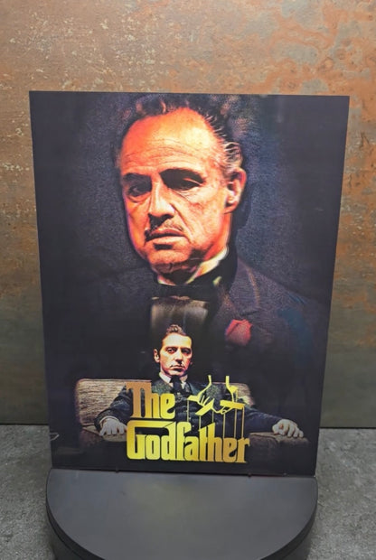 The Godfather 3 Iconic Scenes - 3D Lentikularbild mit 3 Motiven