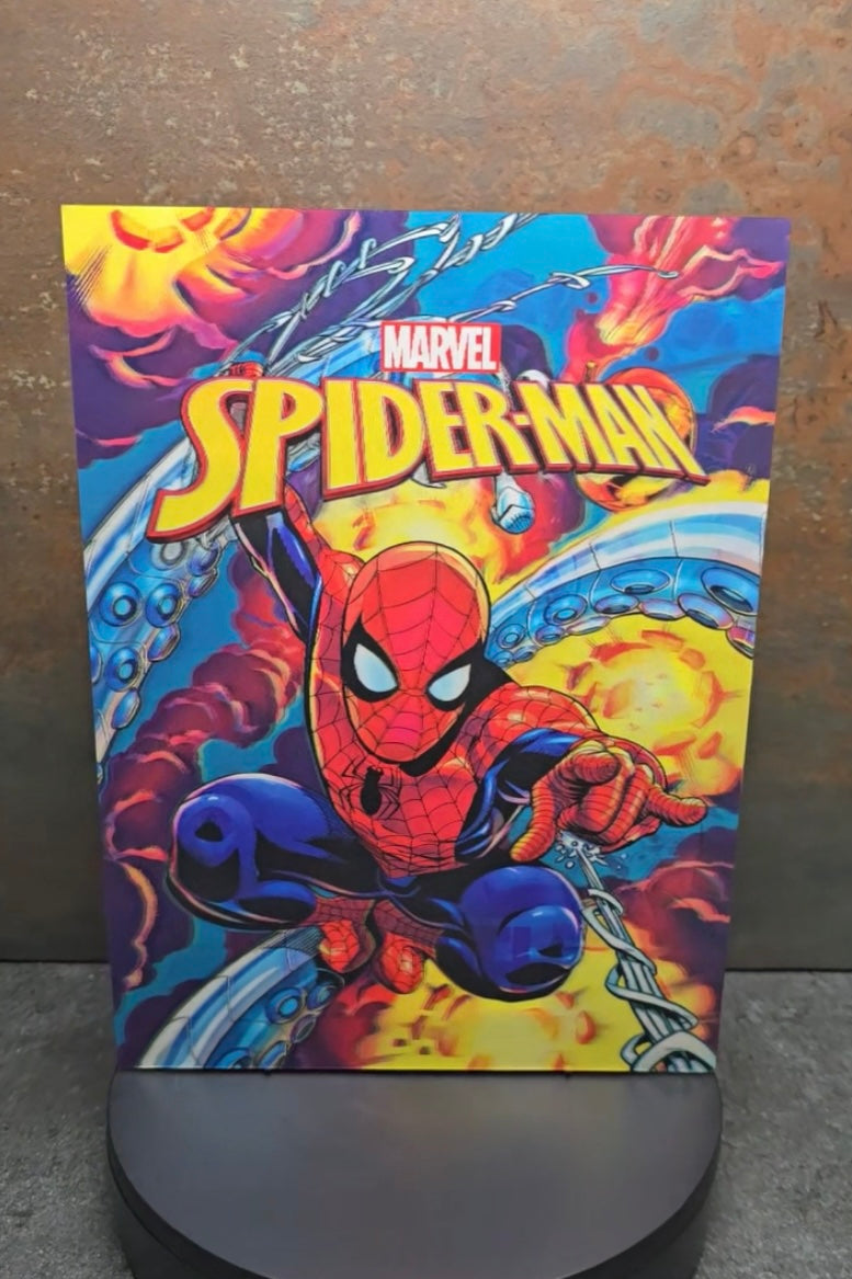 Marvel Heroes & Spider-Man - 3D Lentikularbild mit 2 Motiven