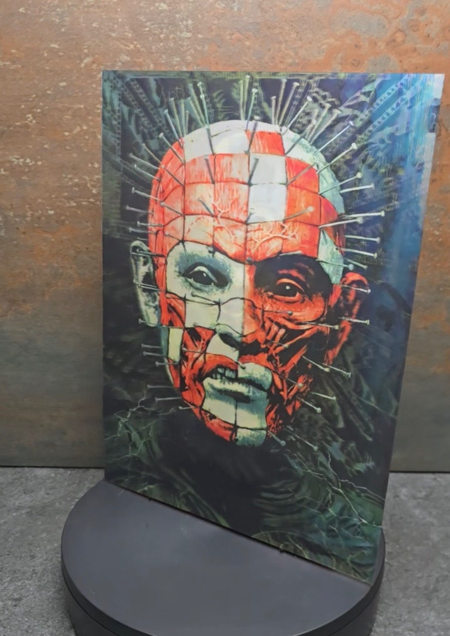 Pinhead Hellraiser - 3D Lentikularbild mit 3 Motiven