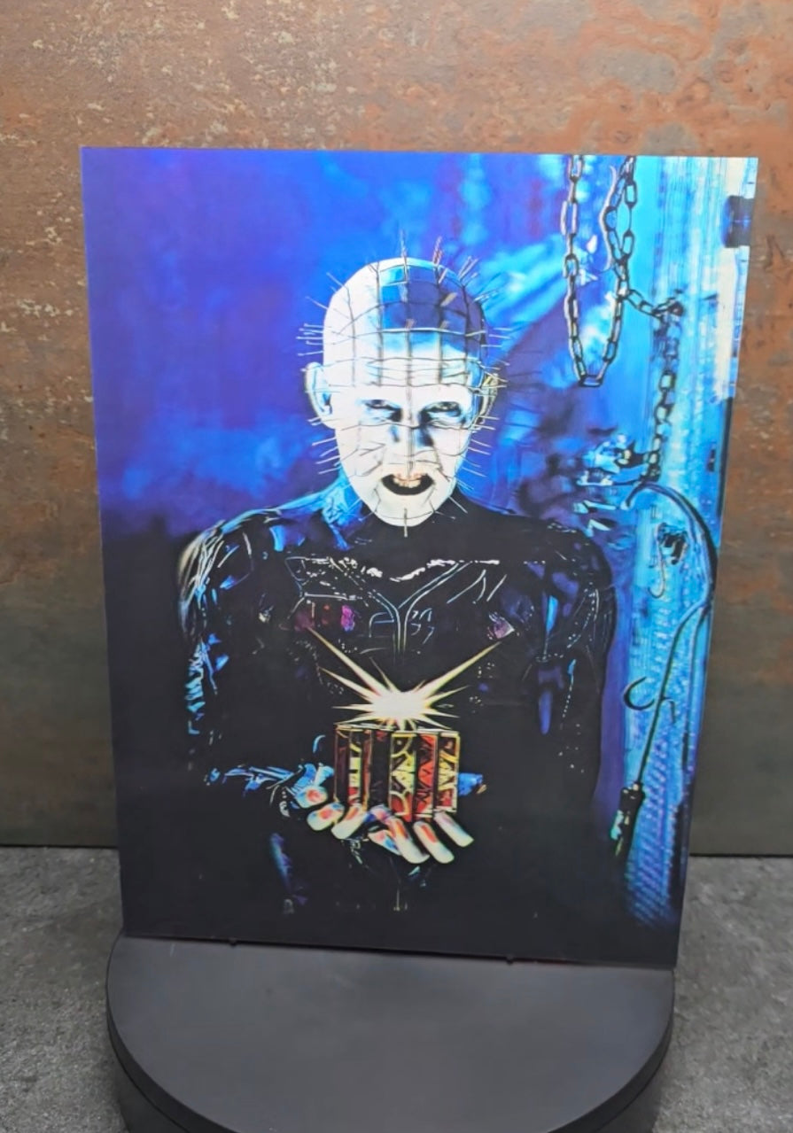 Pinhead Hellraiser - 3D Lentikularbild mit 3 Motiven