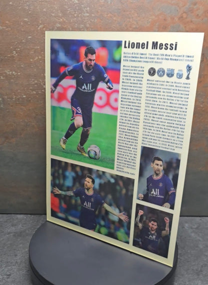 Lionel Messi Magazin - 3D Lentikularbild mit 3 Motiven