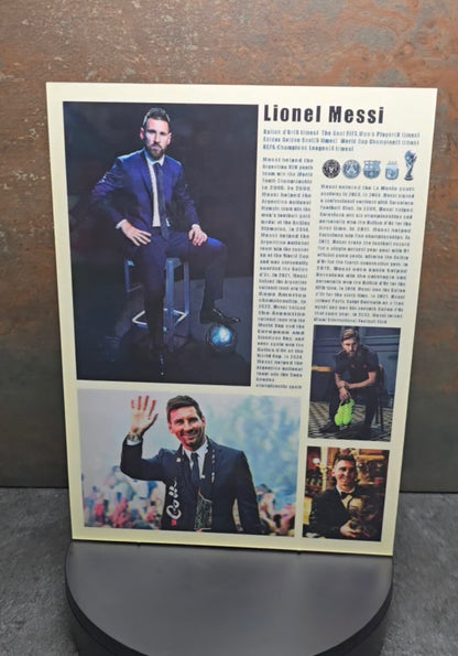 Lionel Messi Magazin - 3D Lentikularbild mit 3 Motiven