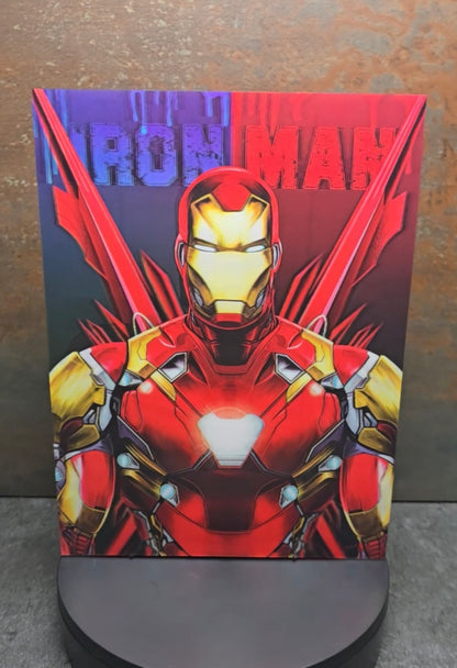 Iron Man Modern & Mark I - 3D Lentikularbild mit 2 Motiven
