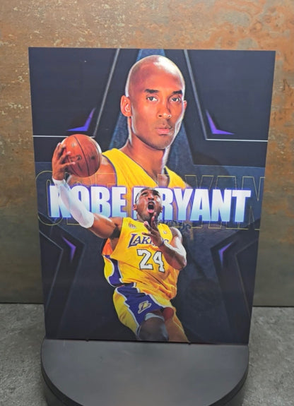 Basketball Legends - LeBron, Kobe & Jordan | 3D Lentikularbild