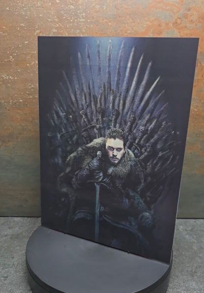 Game of Thrones Iron Throne - 3D Lentikularbild mit 3 Motiven
