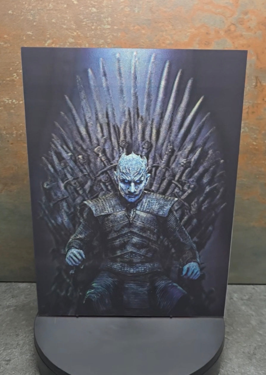 Game of Thrones Iron Throne - 3D Lentikularbild mit 3 Motiven