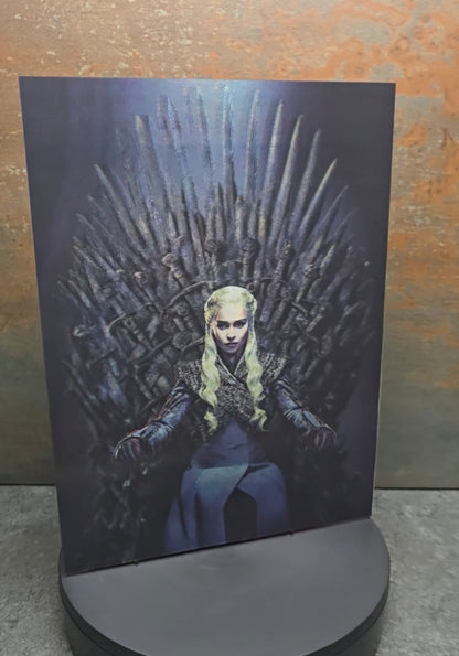 Game of Thrones Iron Throne - 3D Lentikularbild mit 3 Motiven