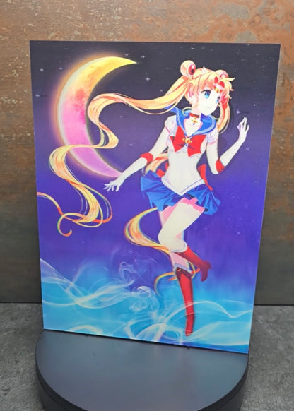 Sailor Moon - 3D Lentikularbild mit 2 Motiven