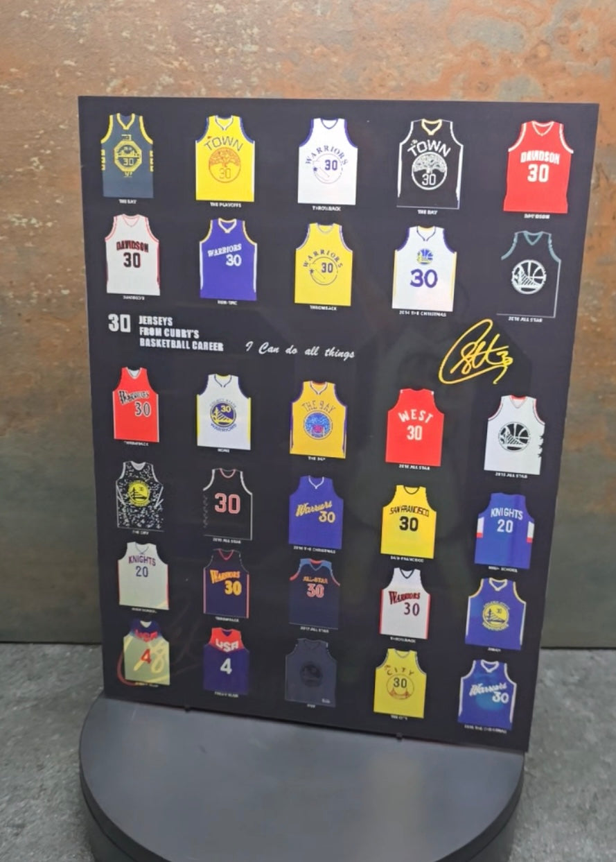 Stephen Curry - 3D Lentikularbild mit 2 Motiven