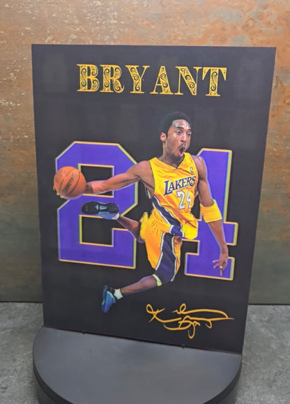 Kobe Bryant - 3D Lentikularbild mit 2 Motiven