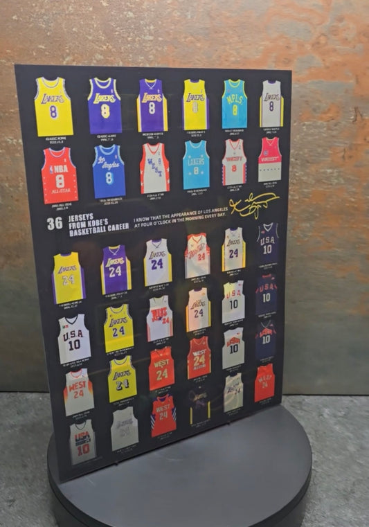 Kobe Bryant - 3D Lentikularbild mit 2 Motiven