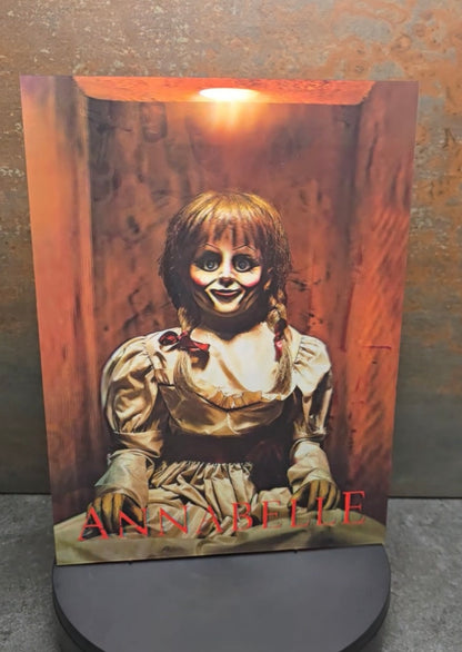 Annabelle The Conjuring - 3D Lentikularbild mit 3 Motiven