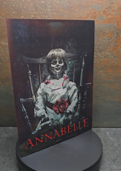 Annabelle The Conjuring - 3D Lentikularbild mit 3 Motiven