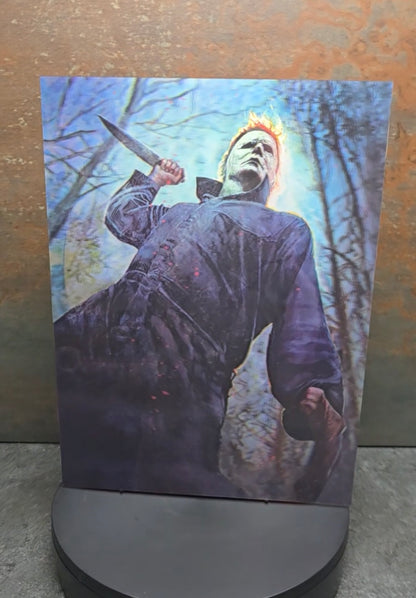 Michael Myers Artistic Versions - 3D Lentikularbild mit 3 Motiven