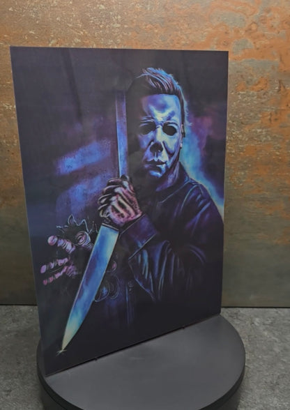 Michael Myers Halloween - 3D Lentikularbild mit 3 Motiven