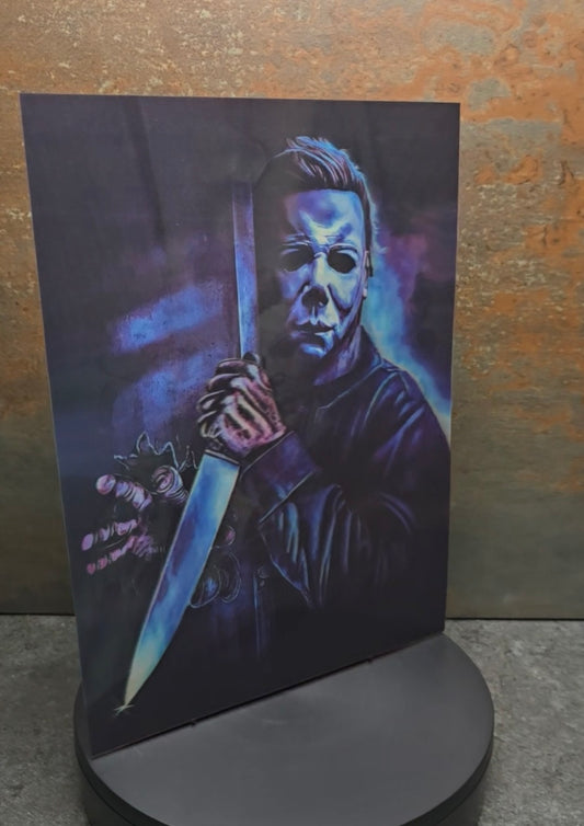 Michael Myers Halloween - 3D Lentikularbild mit 3 Motiven