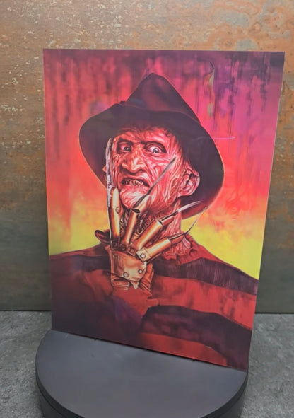 Freddy Krueger - 3D Lentikularbild mit 3 Motiven