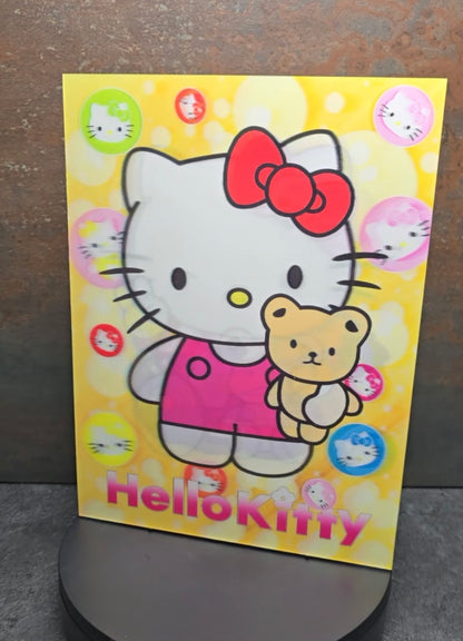 Hello Kitty - 3D Lentikularbild mit 3 Motiven