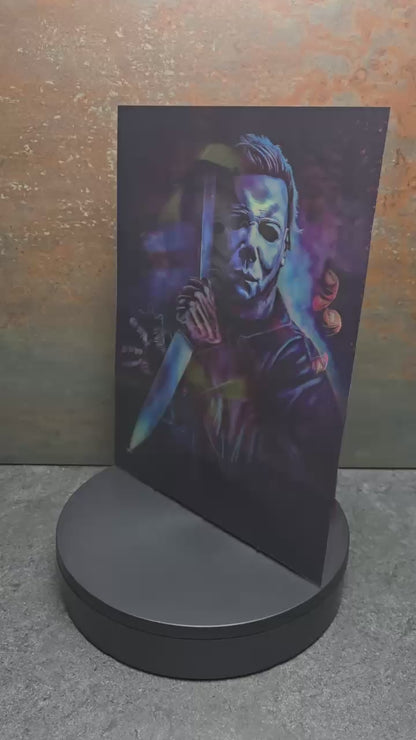 Michael Myers Halloween - 3D Lentikularbild mit 3 Motiven