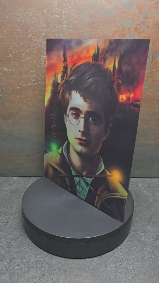 Harry Potter vs Voldemort - 3D Lentikularbild mit 2 Motiven