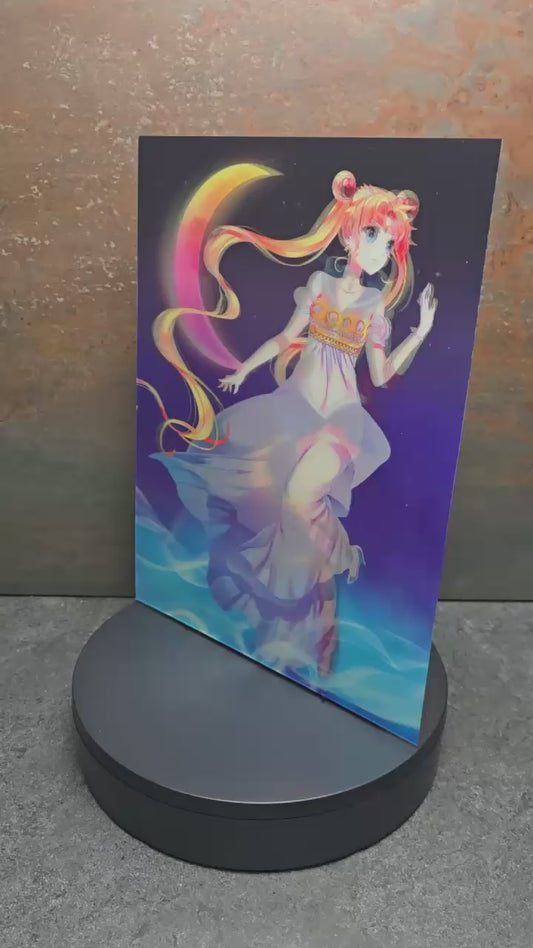 Sailor Moon - 3D Lentikularbild mit 2 Motiven