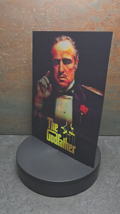 The Godfather 3 Iconic Scenes - 3D Lentikularbild mit 3 Motiven