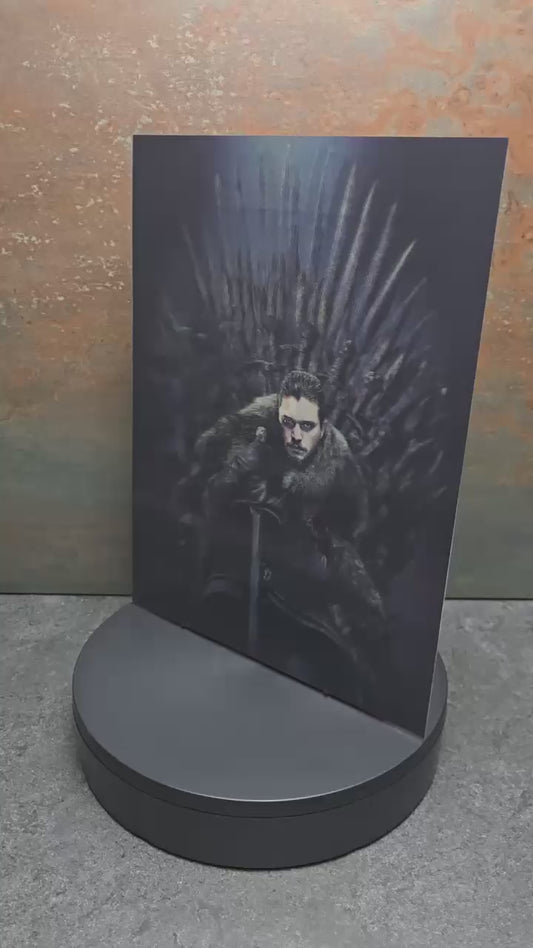 Game of Thrones Iron Throne - 3D Lentikularbild mit 3 Motiven