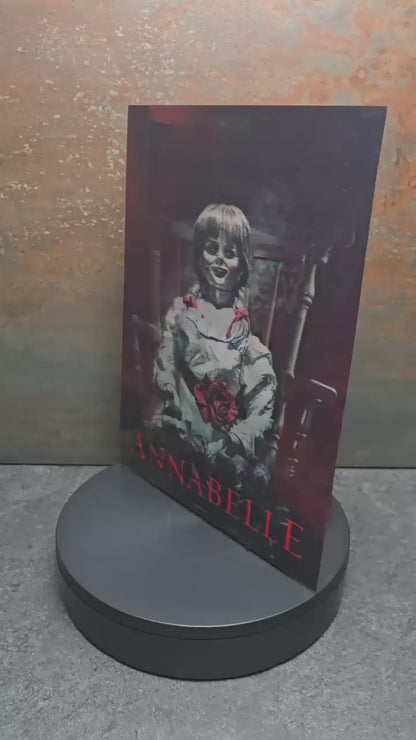 Annabelle The Conjuring - 3D Lentikularbild mit 3 Motiven